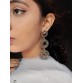 Three Layer Ring Earrings